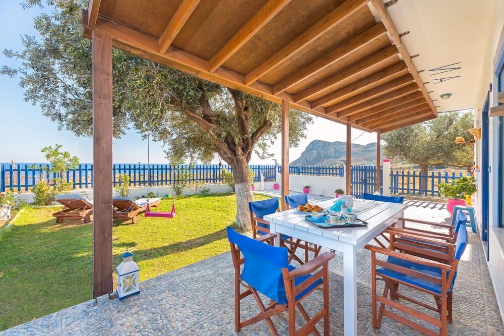 Blue View Stegna House Apartment Archangelos  Bagian luar foto