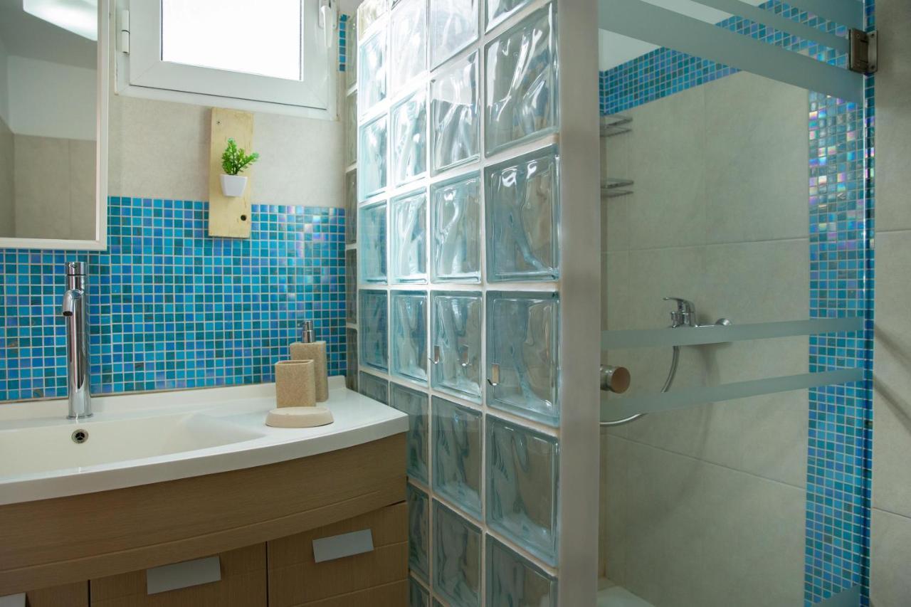Blue View Stegna House Apartment Archangelos  Bagian luar foto