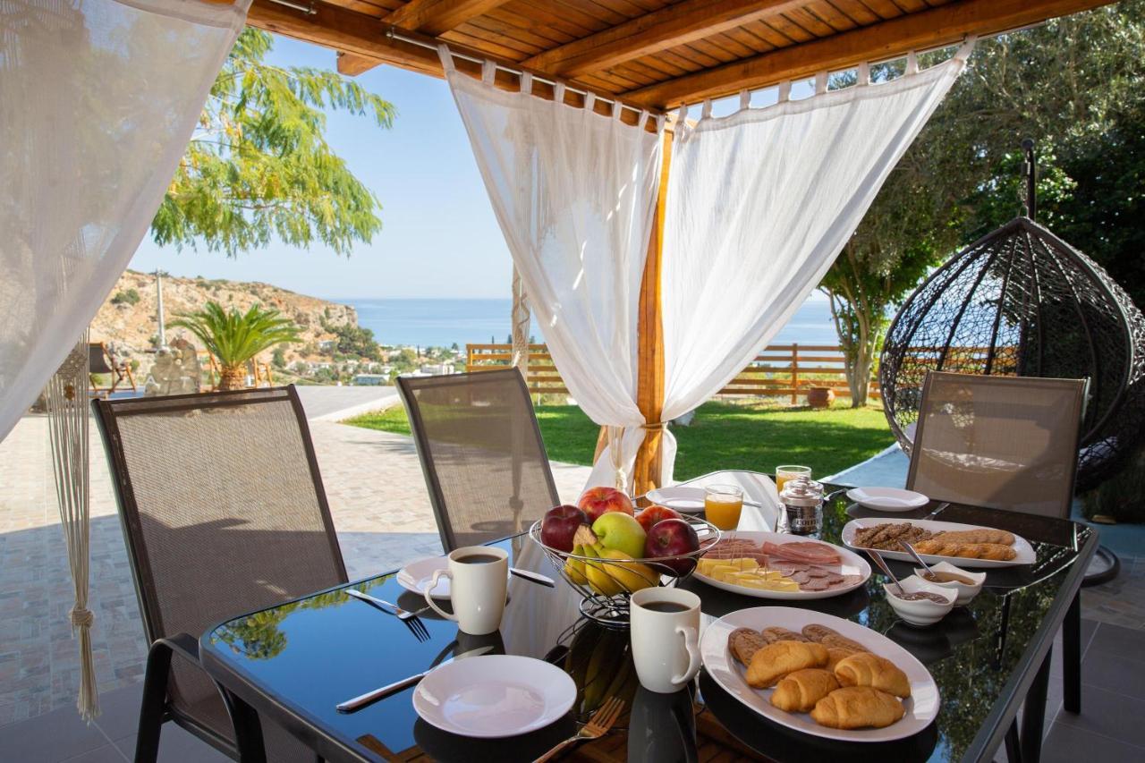 Blue View Stegna House Apartment Archangelos  Bagian luar foto