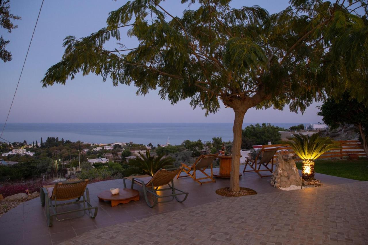 Blue View Stegna House Apartment Archangelos  Bagian luar foto
