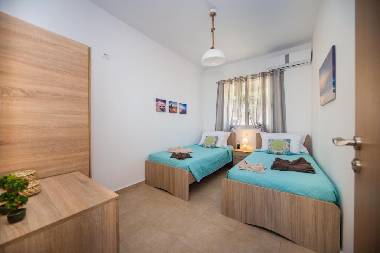 Blue View Stegna House Apartment Archangelos  Bagian luar foto